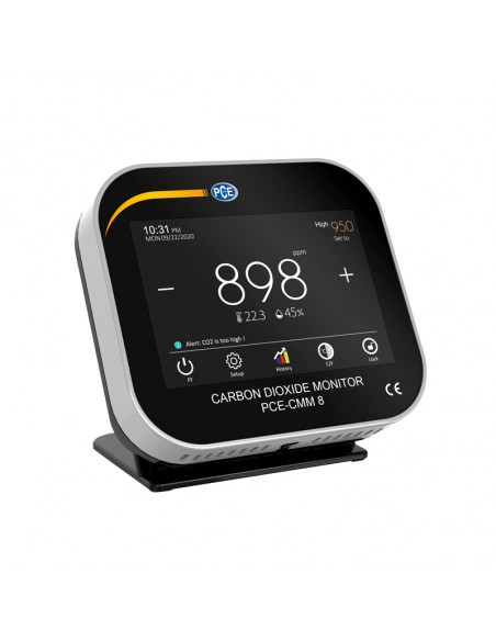 Détecteur de CO2 de paillasse PCE-CMM 8
