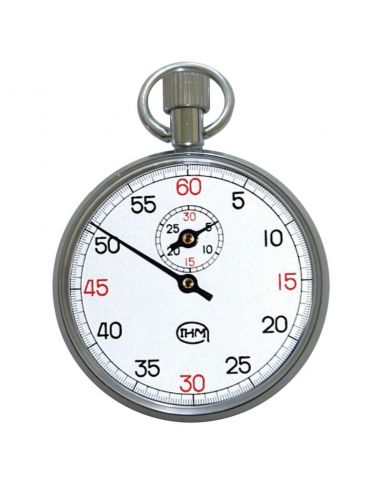 Chronomètre mécanique - START/STOP/RESET - Temps simple - 30 mn au 1/5e
