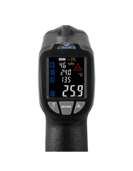 Thermomètre infrarouge PCE-675 avec Type K inclus