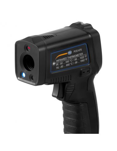 Thermomètre infrarouge PCE-675 avec Type K inclus