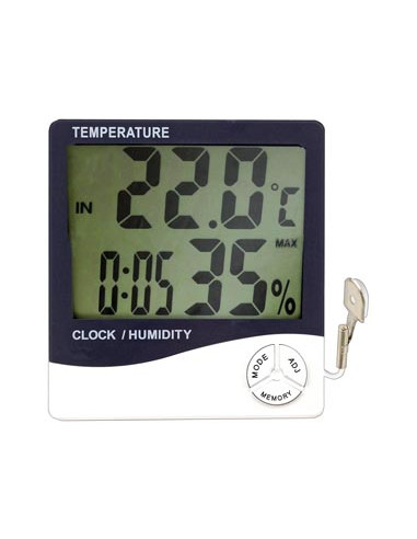 Thermo-Hygromètre LCD -50°C à +70°C