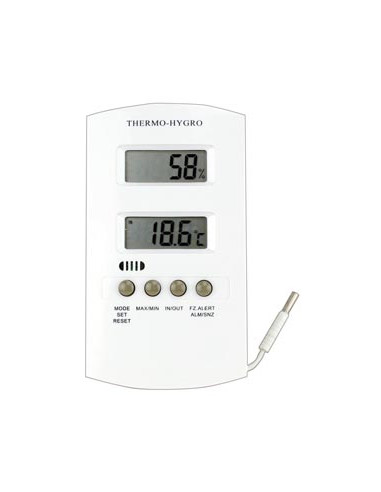 Thermomètre hygromètre intérieur, mesureur de température et d