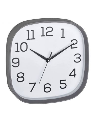 Horloge 300X300 mm - Coloris gris