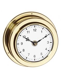 Horloge à aiguilles Heures/Minutes - Boîtier laiton